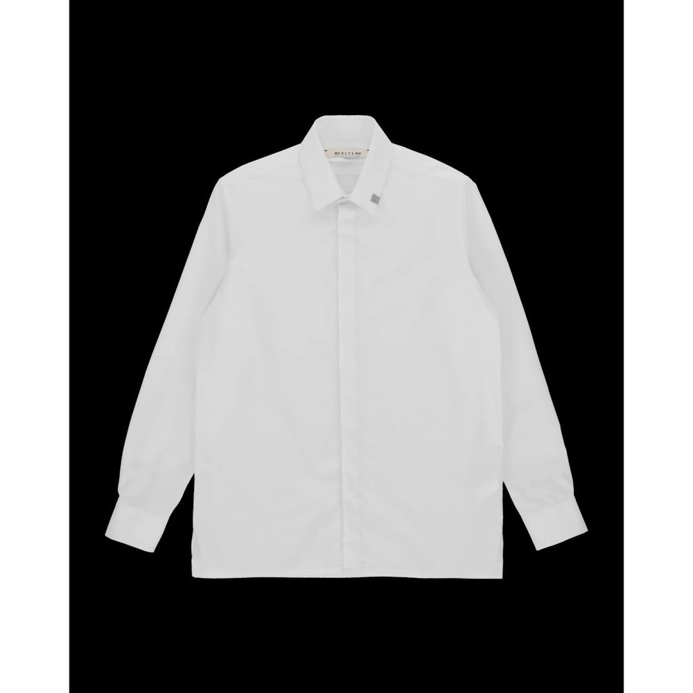 1017 ALYX 9SM Formal White Button Down Cotton Shirt (F22)